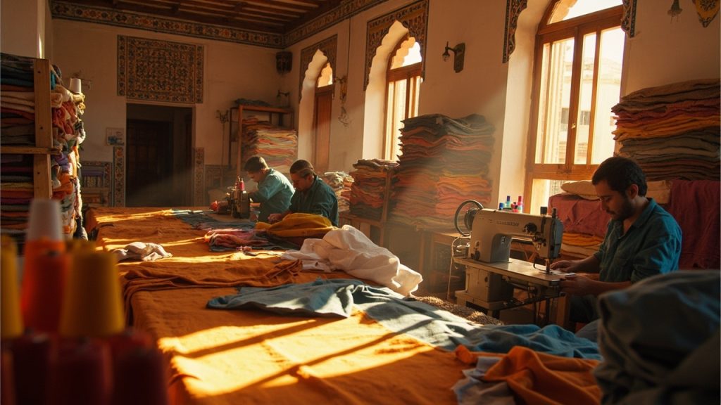 "Confection rapide en petites séries au Maroc et en Tunisie". 