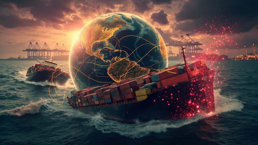 « Comment les tensions géopolitiques transforment le commerce international ».